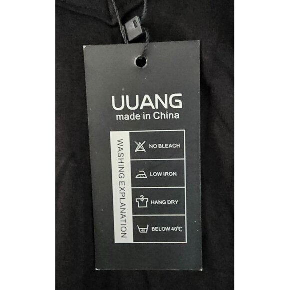 Black Sleeveless Flowy Cami Tank Top With Double Strap Back Design - Picture 6 of 8